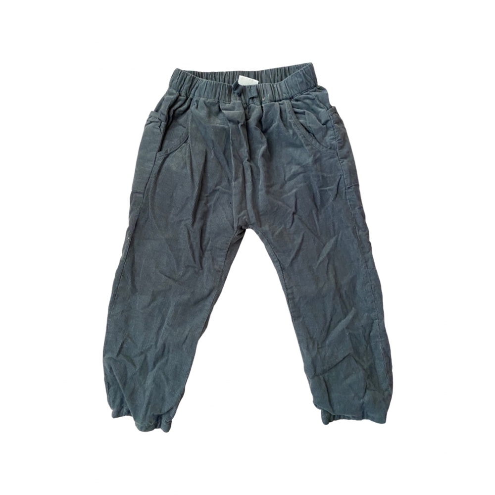 Zara corduroy pants blue- grey